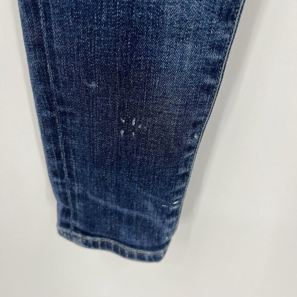 COH Citizens of Humanity Mid Rise Distressed Stretch Skinny Jeans Size 24 - Picture 2 of 8